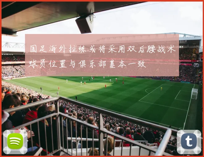 国足海外拉练或将采用双后腰战术球员位置与俱乐部基本一致